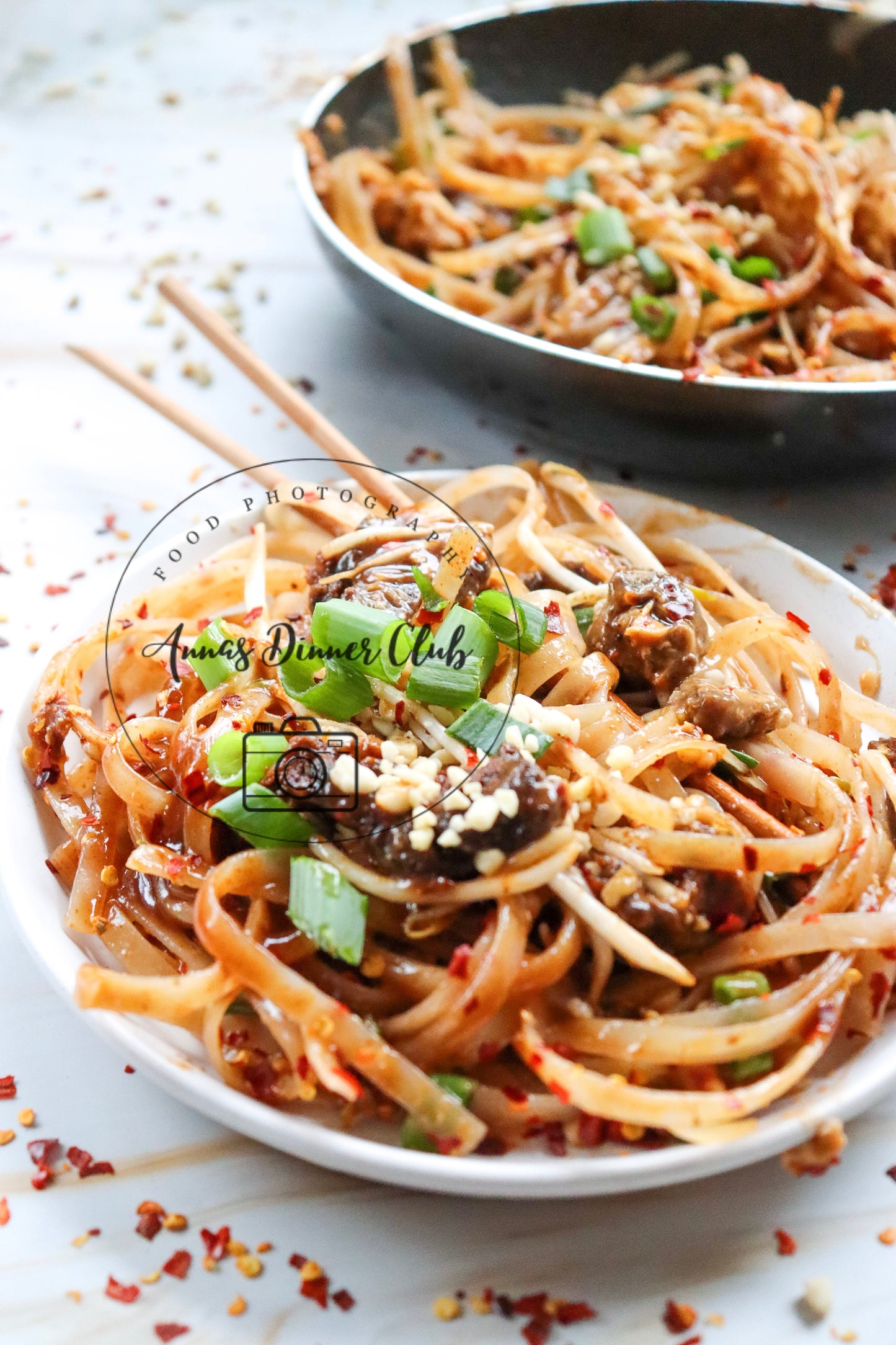 Simple Beef pad Thai - semi exclusive set 1