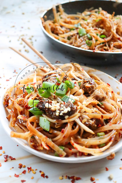 Simple Beef pad Thai - semi exclusive set 1
