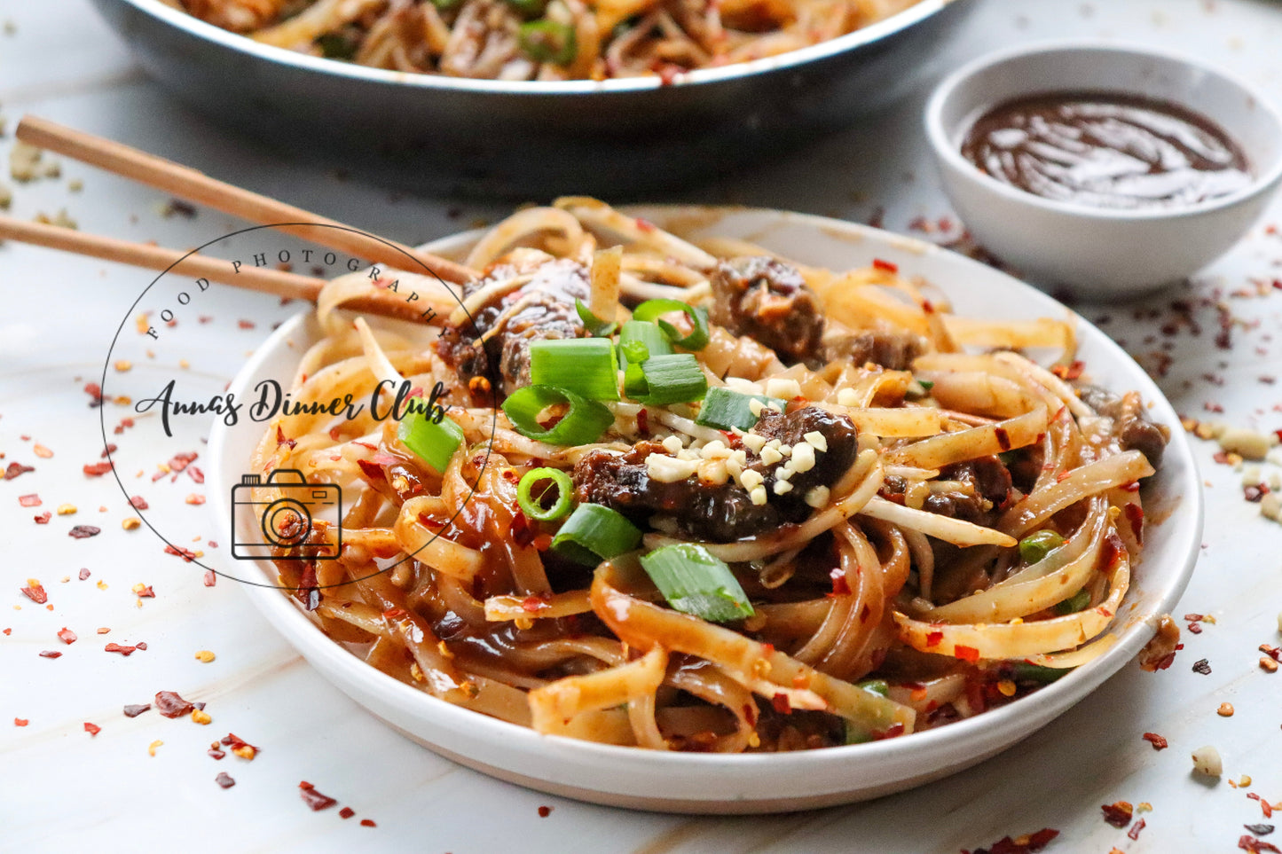 Simple Beef pad Thai - semi exclusive set 1