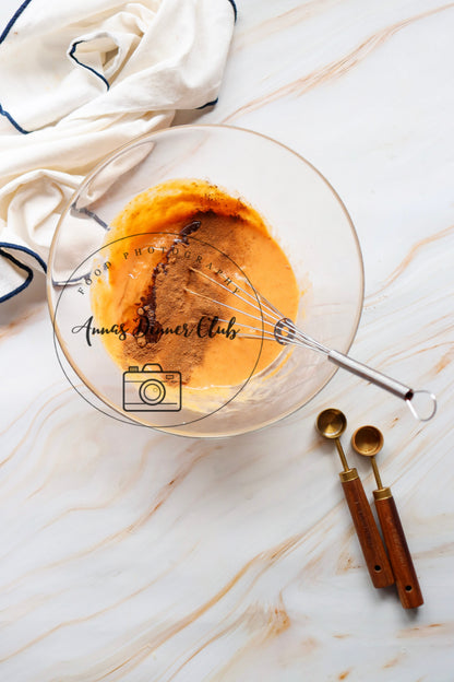 Pumpkin Cheesecake dump cake - exclusive set