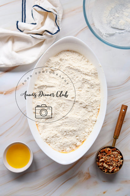 Pumpkin Cheesecake dump cake - exclusive set