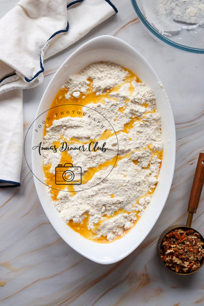 Pumpkin Cheesecake dump cake - exclusive set