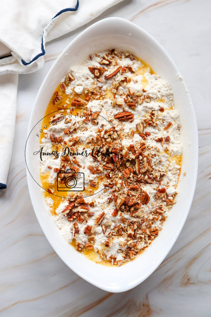 Pumpkin Cheesecake dump cake - exclusive set