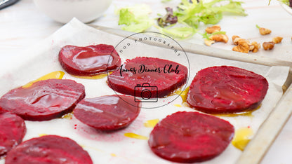 Goat Cheese salad with beetroot PLR set