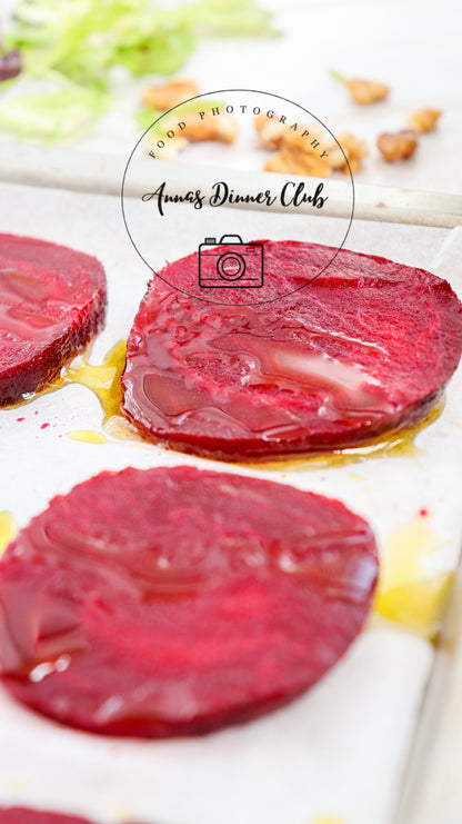Goat Cheese salad with beetroot PLR set
