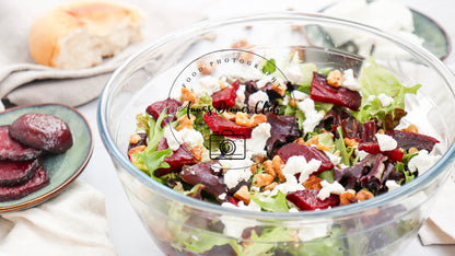 Goat Cheese salad with beetroot PLR set