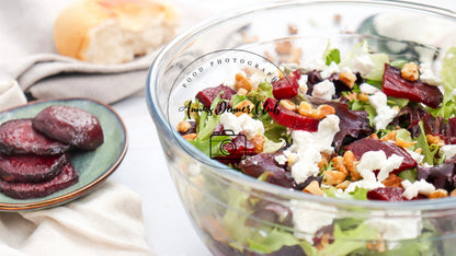 Goat Cheese salad with beetroot PLR set