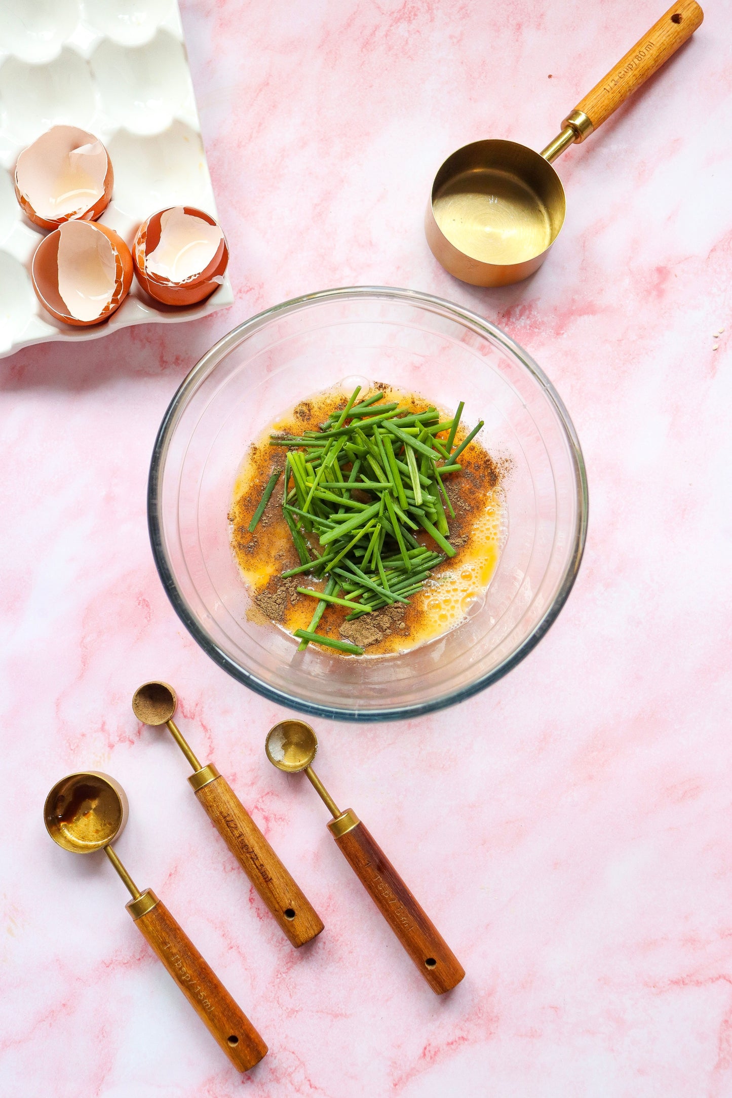 Chinese pumpkin omelet   - exclusive set