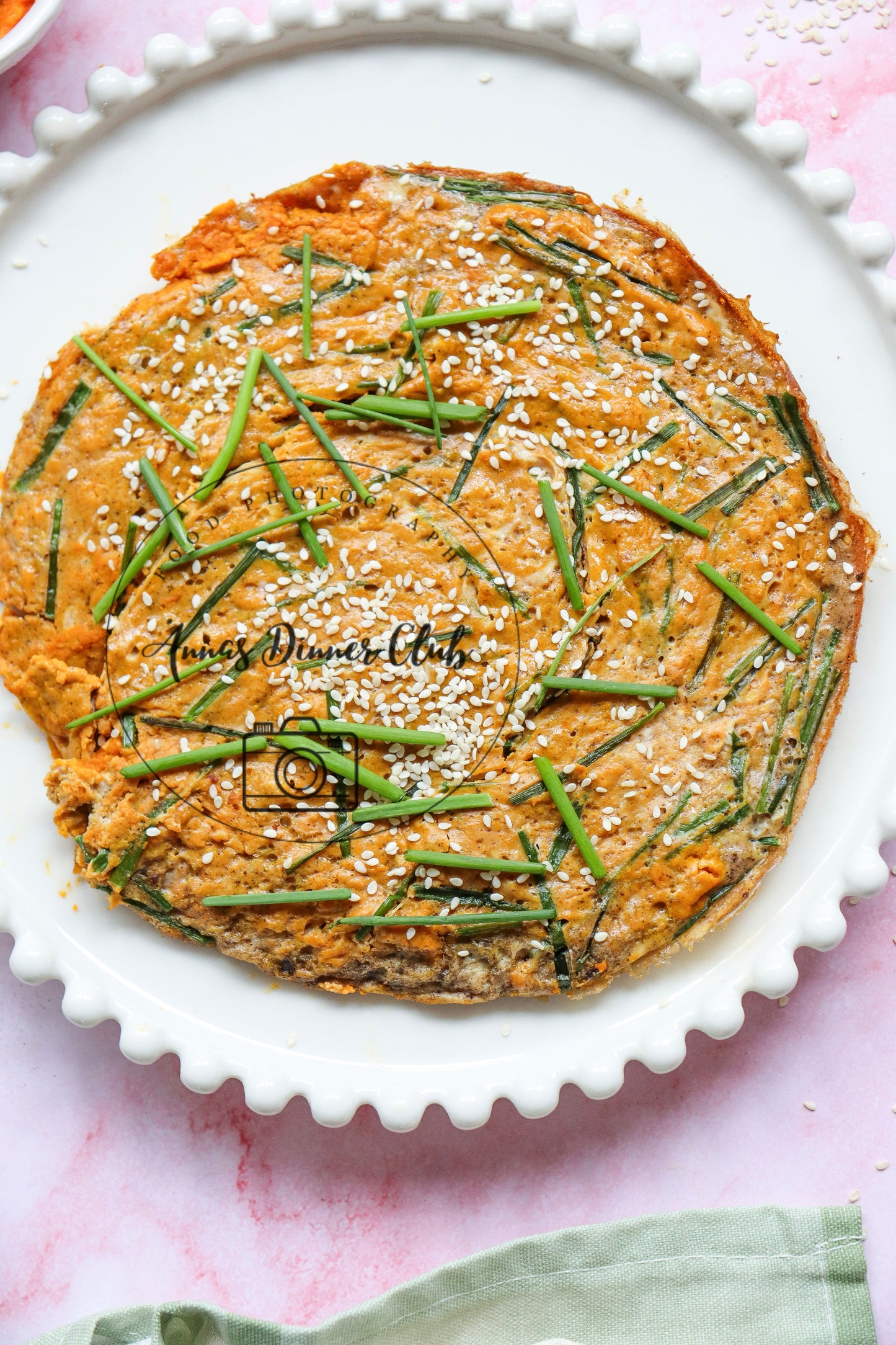 Chinese pumpkin omelet   - exclusive set