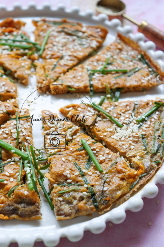 Chinese pumpkin omelet   - exclusive set