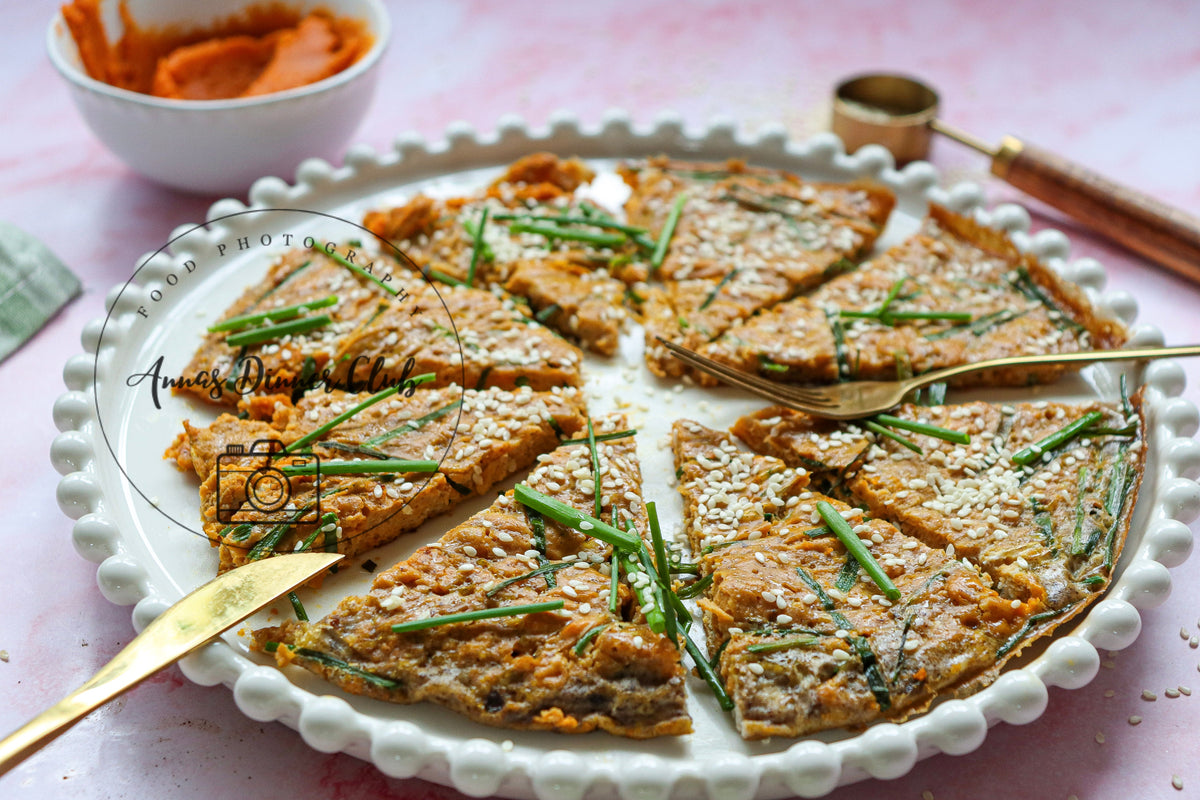 Chinese pumpkin omelet   - exclusive set