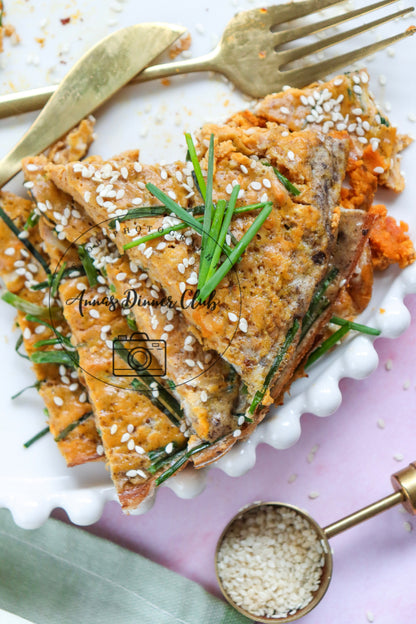 Chinese pumpkin omelet   - exclusive set