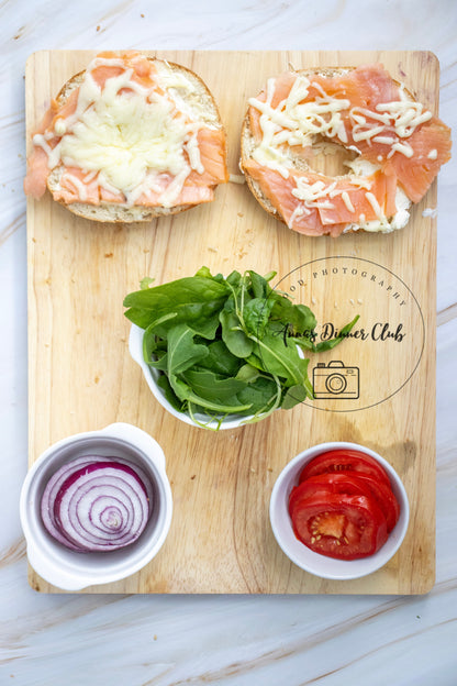 Smoked Salmon Bagel PLR limited set
