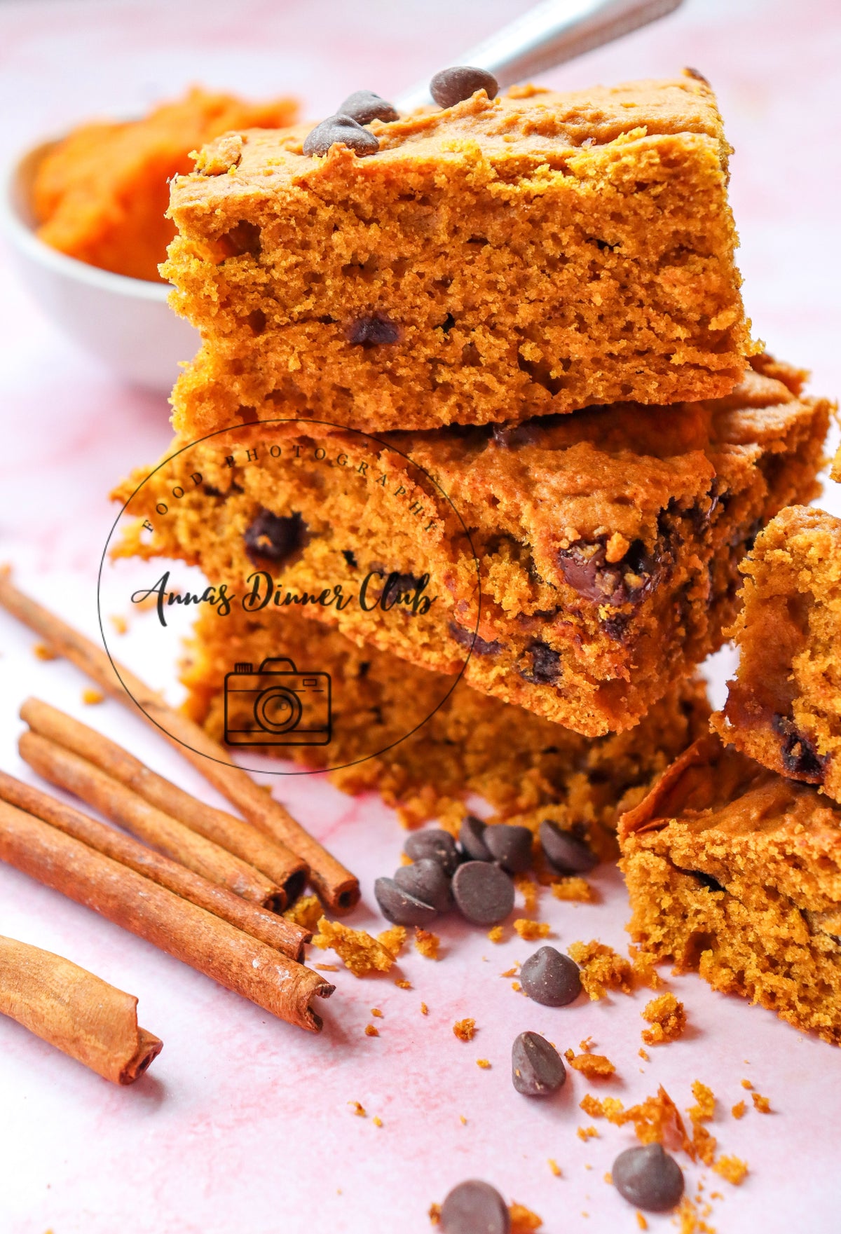 Pumpkin blondies - exclusive set