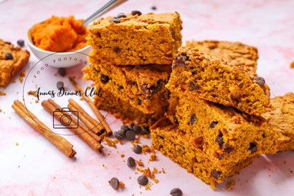 Pumpkin blondies - exclusive set