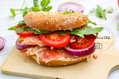 Smoked Salmon Bagel PLR limited set