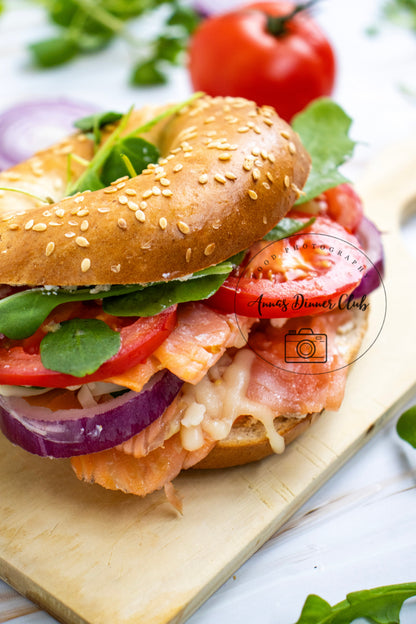 Smoked Salmon Bagel PLR limited set