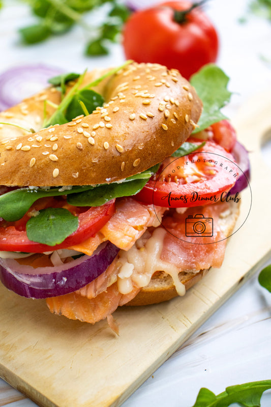 Smoked Salmon Bagel PLR limited set