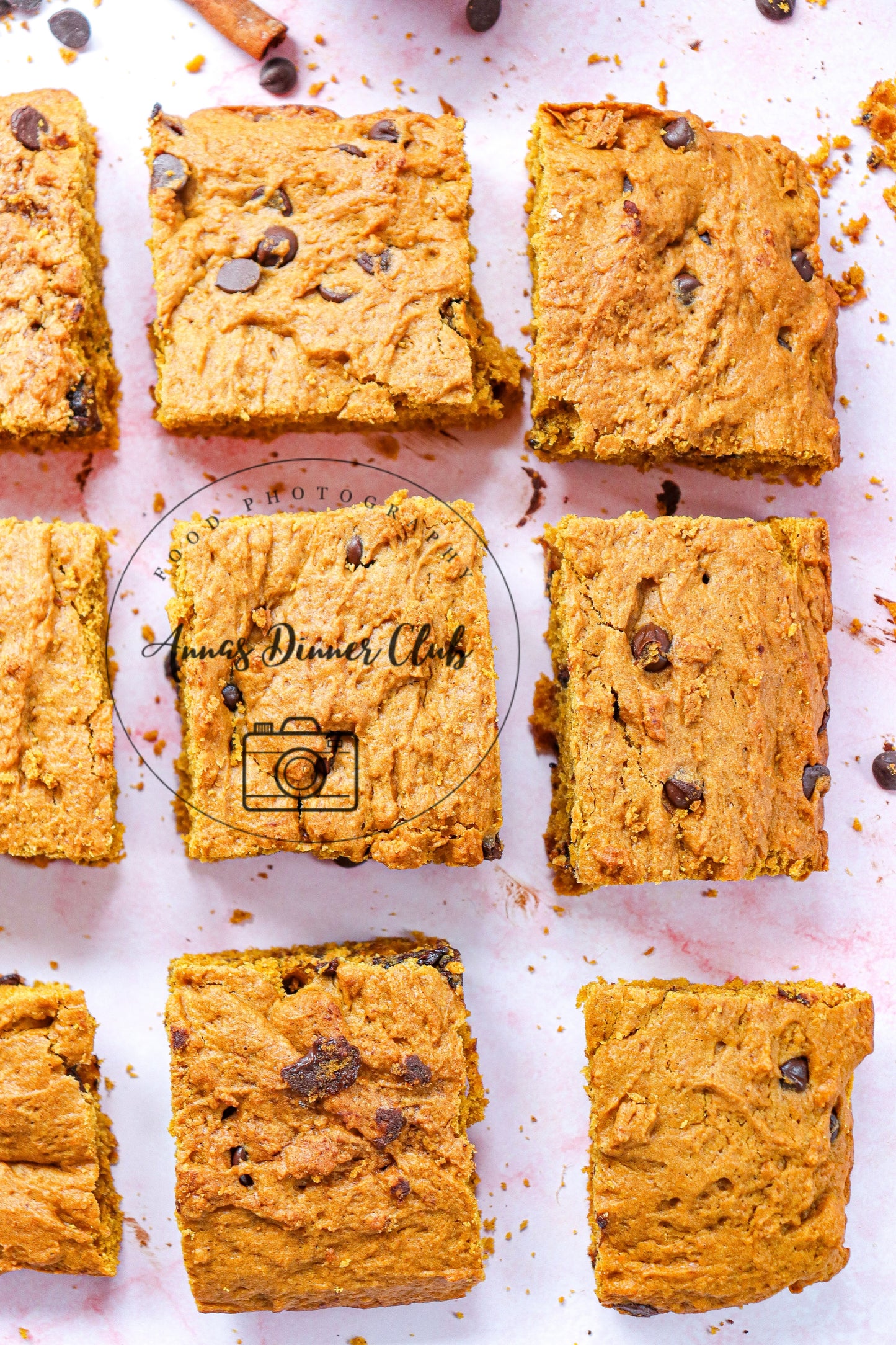 Pumpkin blondies - exclusive set