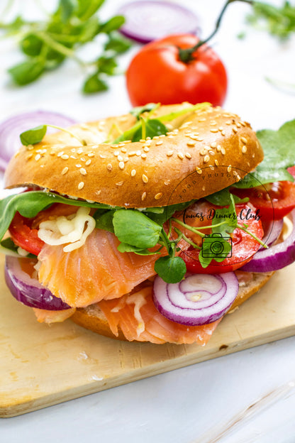 Smoked Salmon Bagel PLR limited set