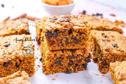 Pumpkin blondies - exclusive set