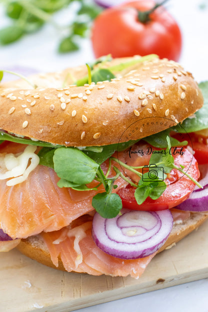Smoked Salmon Bagel PLR limited set