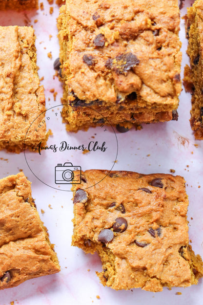 Pumpkin blondies - exclusive set