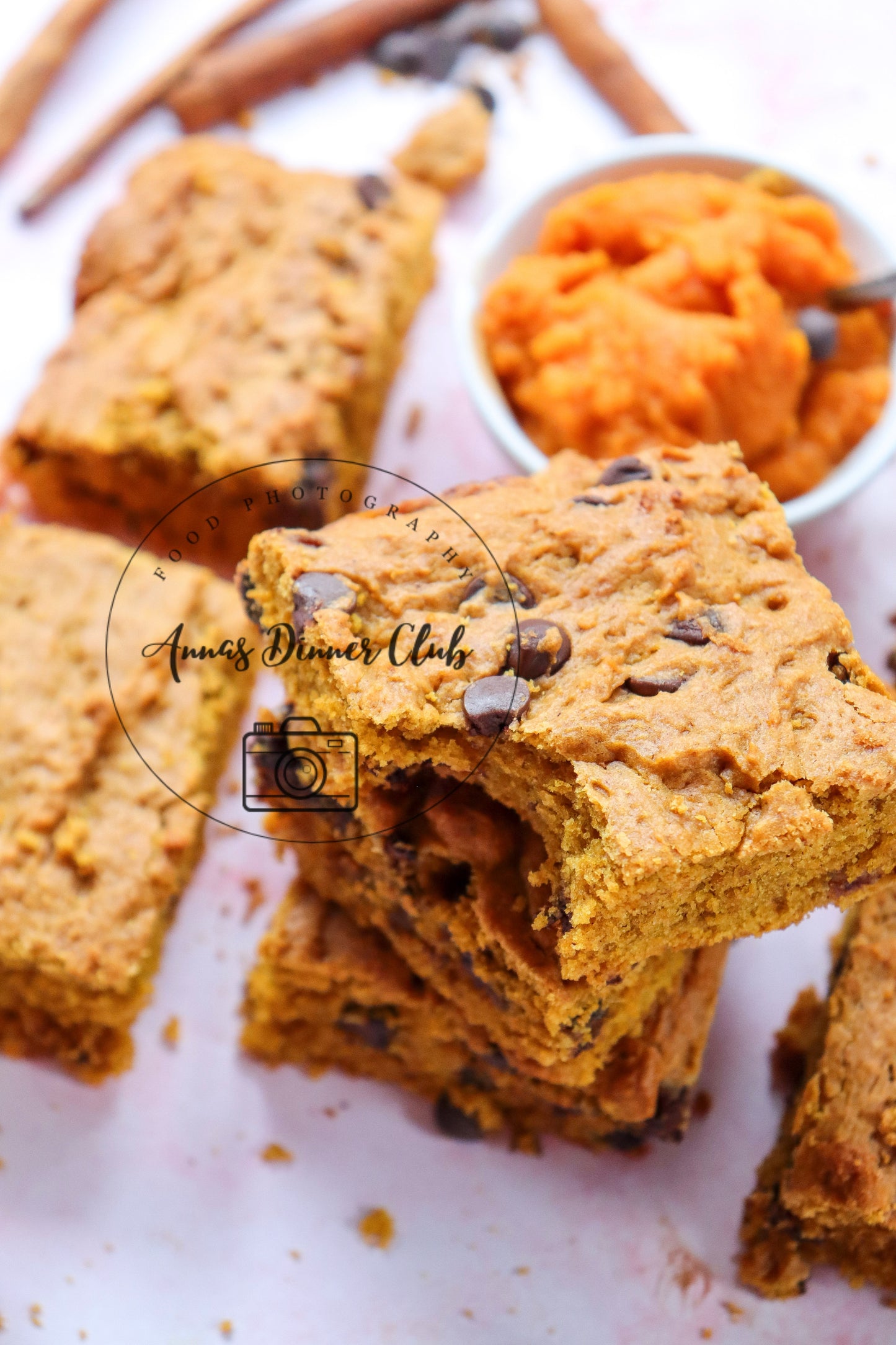 Pumpkin blondies - exclusive set