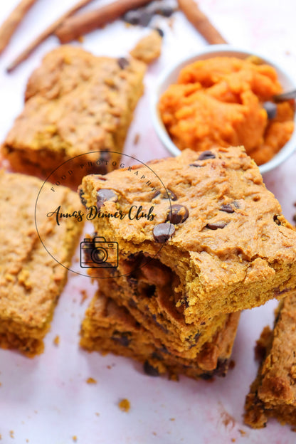 Pumpkin blondies - exclusive set