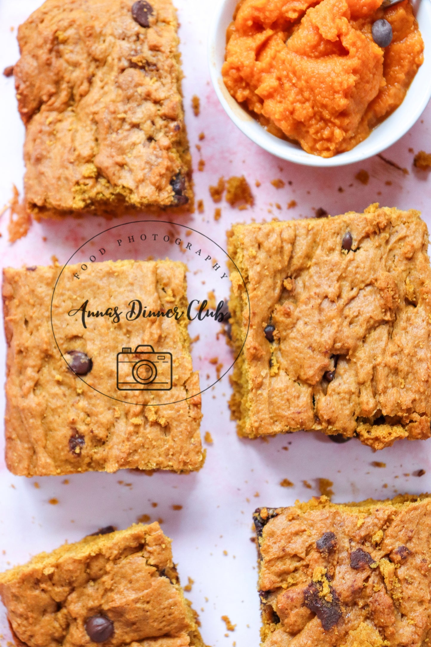 Pumpkin blondies - exclusive set