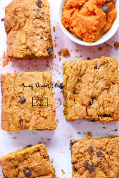 Pumpkin blondies - exclusive set