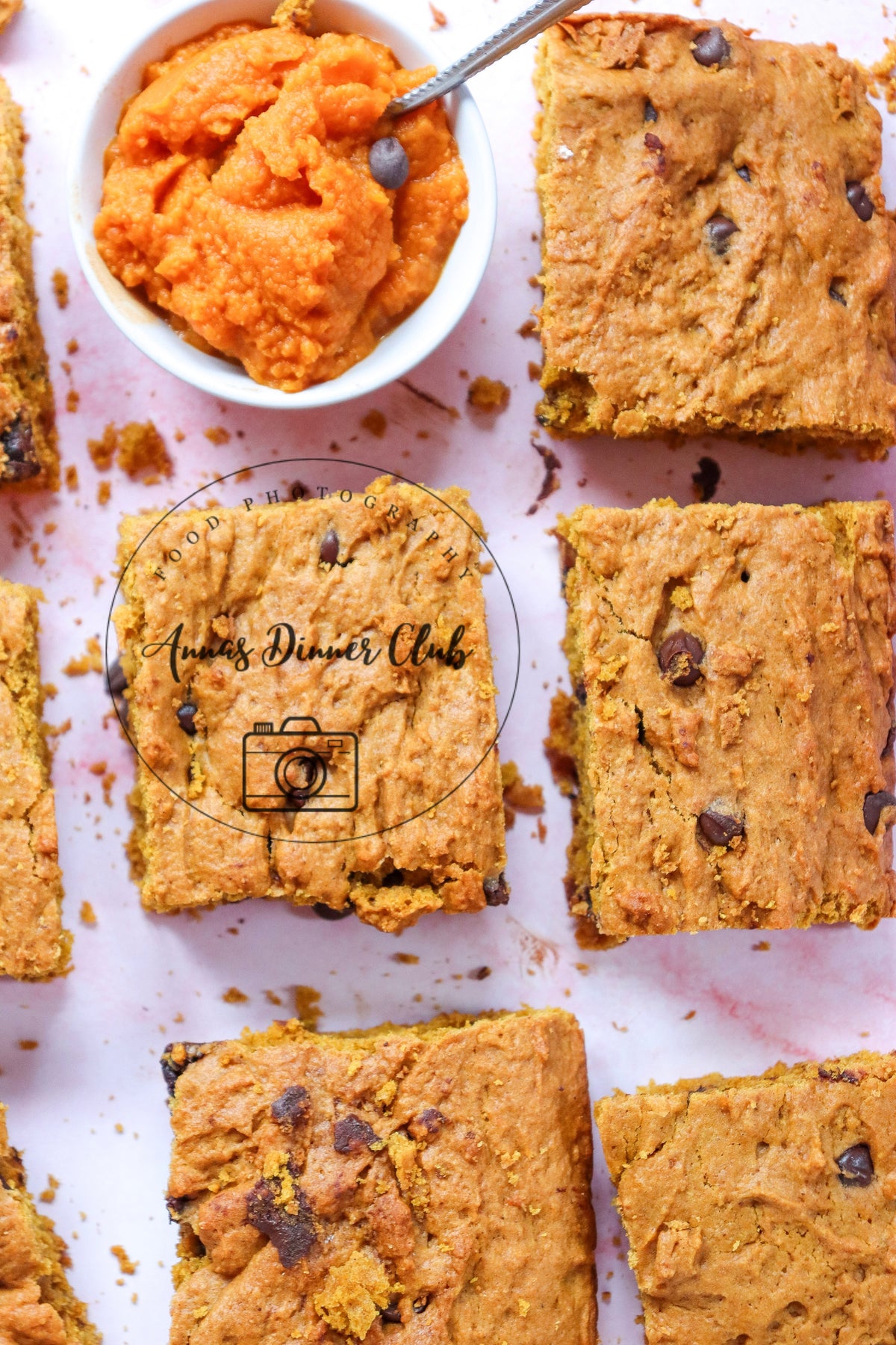 Pumpkin blondies - exclusive set