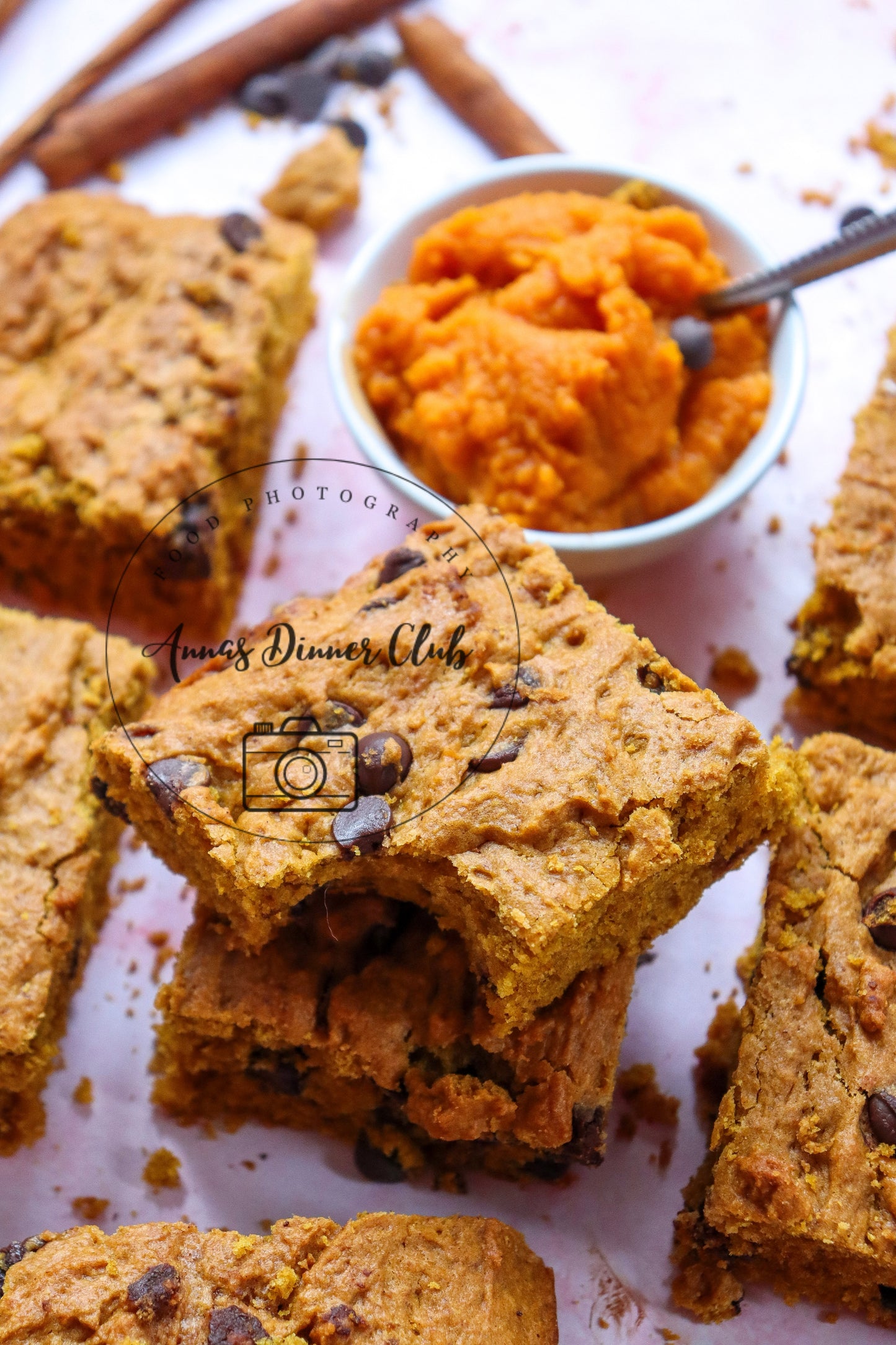 Pumpkin blondies - exclusive set