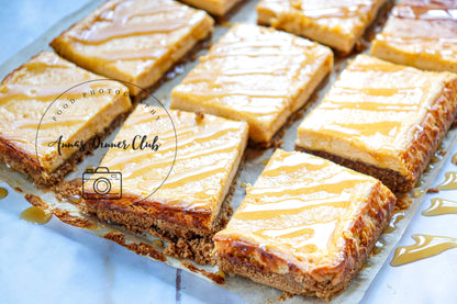 Pumpkin cheesecake bars  - exclusive set