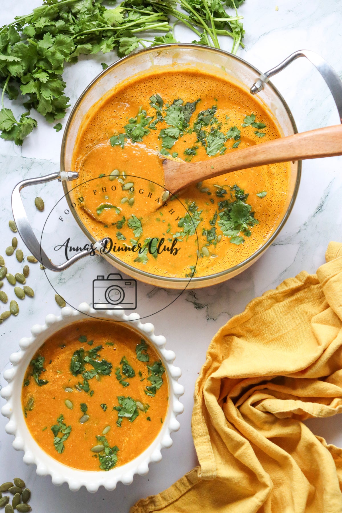 Gingered Pumpkin Velvet Soup - semi exclusive set 1