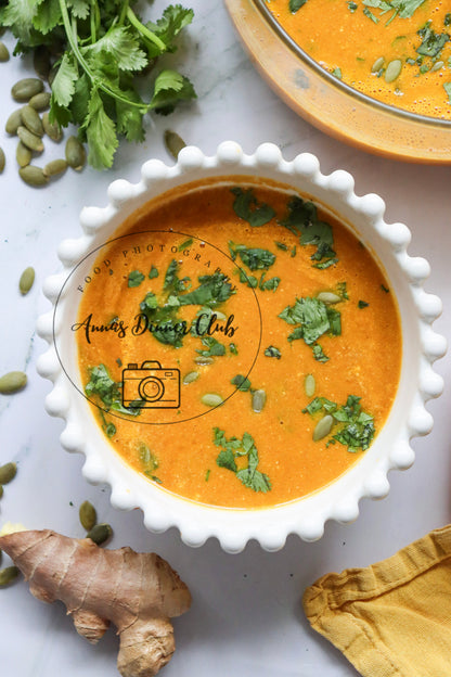 Gingered Pumpkin Velvet Soup - semi exclusive set 1