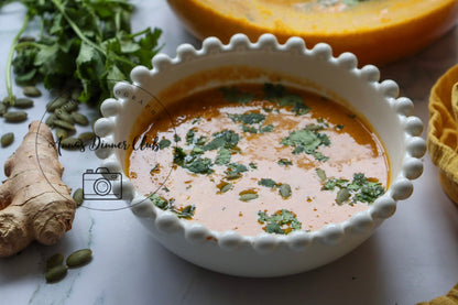Gingered Pumpkin Velvet Soup - semi exclusive set 1