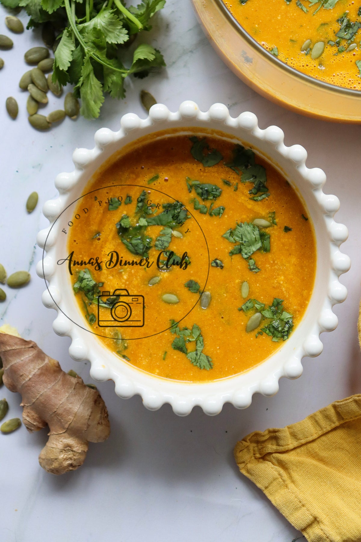 Gingered Pumpkin Velvet Soup - semi exclusive set 1