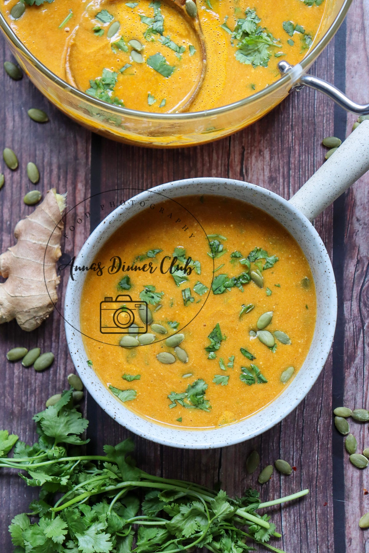 Gingered Pumpkin Velvet Soup - semi exclusive set 2