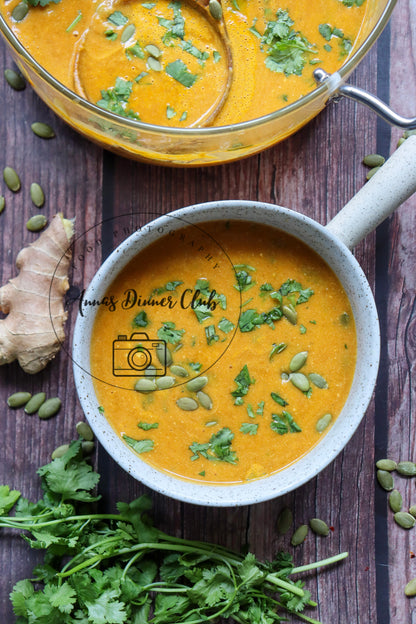 Gingered Pumpkin Velvet Soup - semi exclusive set 2