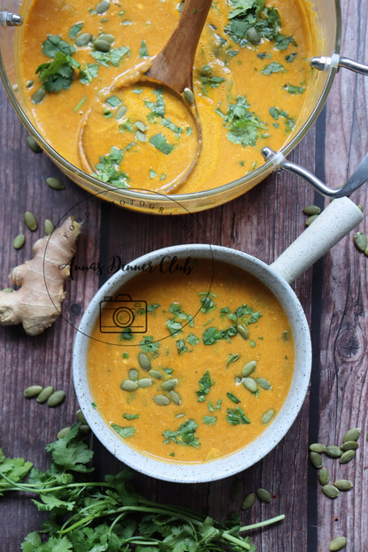Gingered Pumpkin Velvet Soup - semi exclusive set 2