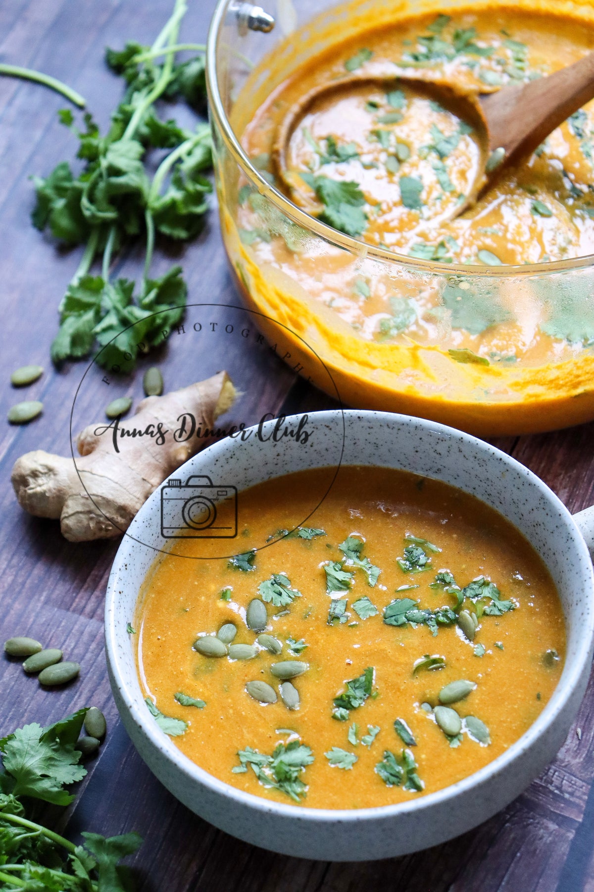 Gingered Pumpkin Velvet Soup - semi exclusive set 2