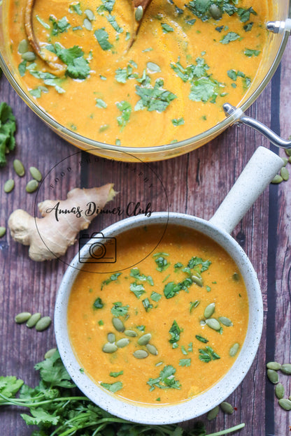 Gingered Pumpkin Velvet Soup - semi exclusive set 2