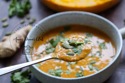 Gingered Pumpkin Velvet Soup - semi exclusive set 2