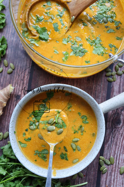 Gingered Pumpkin Velvet Soup - semi exclusive set 2