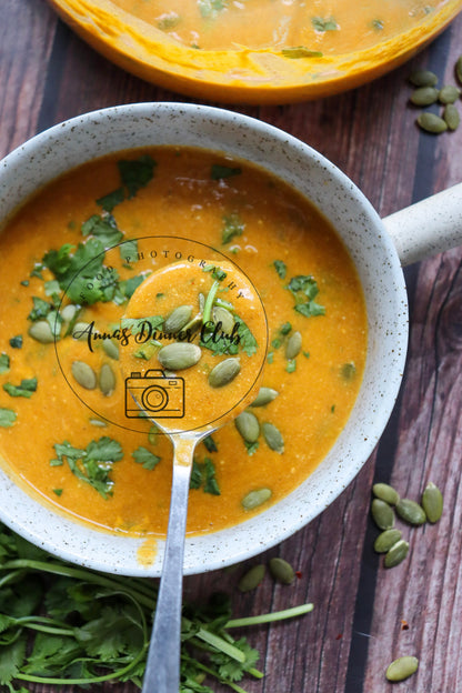 Gingered Pumpkin Velvet Soup - semi exclusive set 2