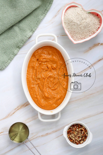 Clean eating pumpkin dump cake PLR set (vegan, gluten free)