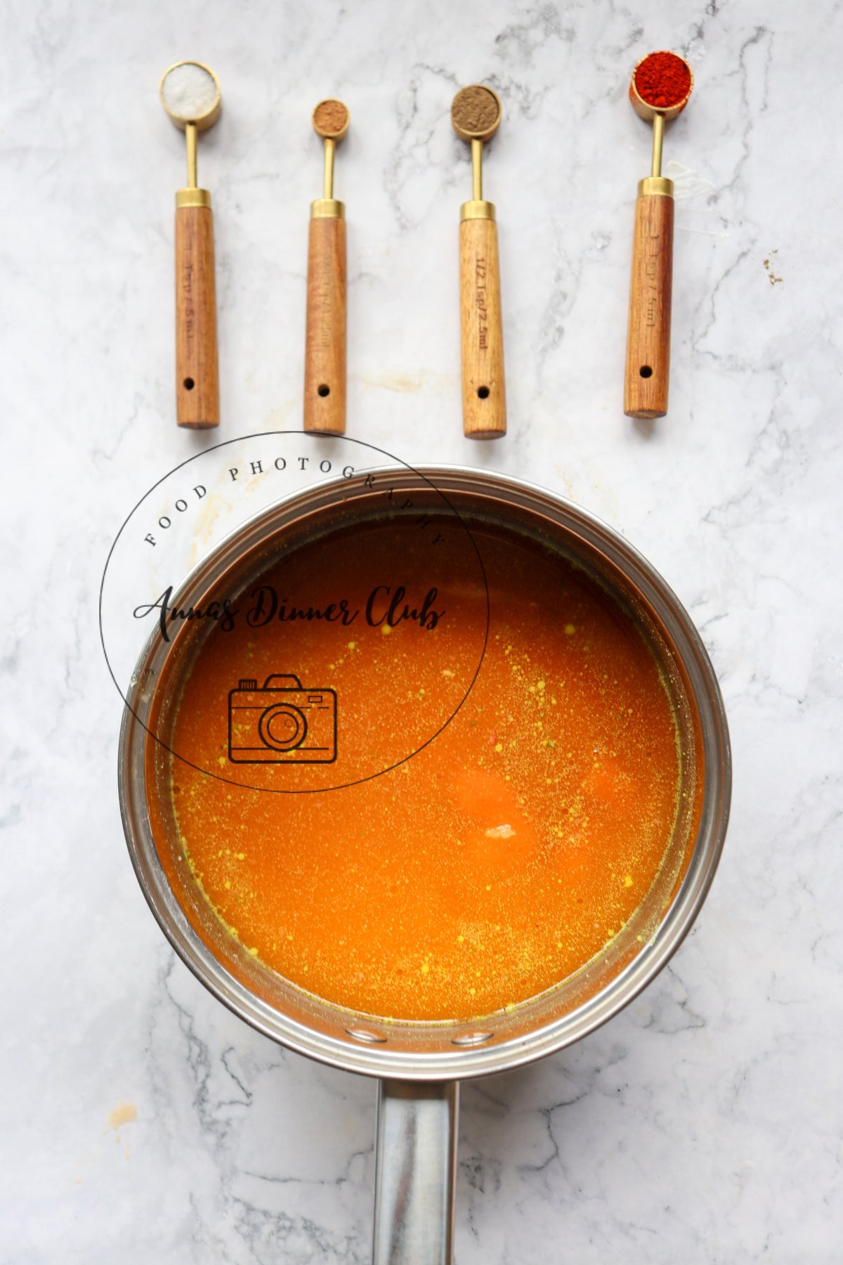 Pumpkin and bacon soup- exclusive set
