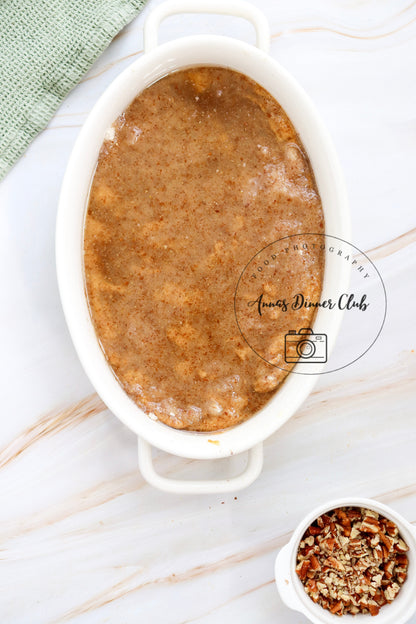 Clean eating pumpkin dump cake PLR set (vegan, gluten free)