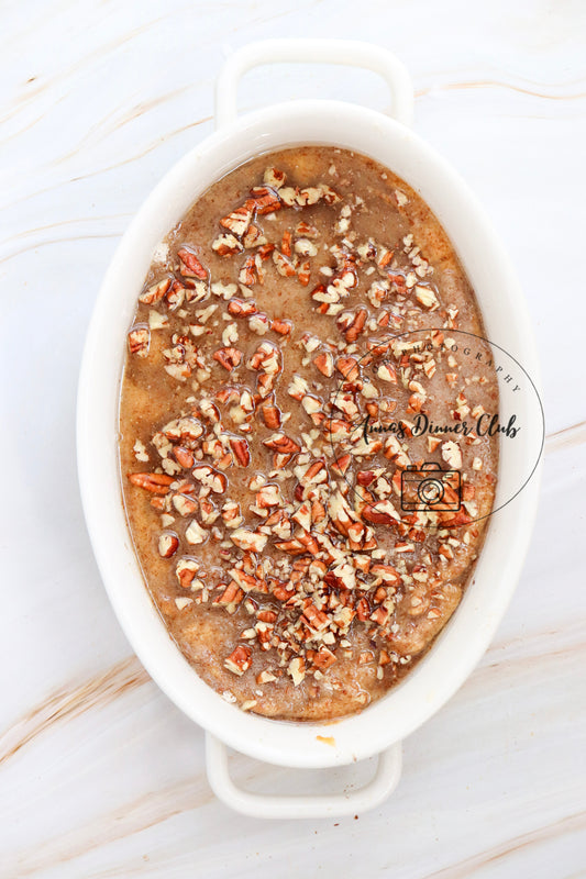 Clean eating pumpkin dump cake PLR set (vegan, gluten free)